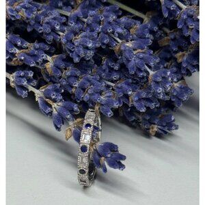 925 STERLING SILVER CZ RING SIZE 6.5